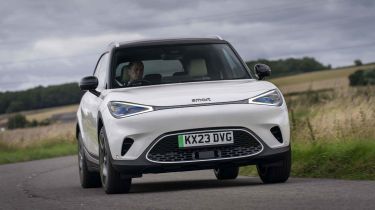 Smart #1 front cornering